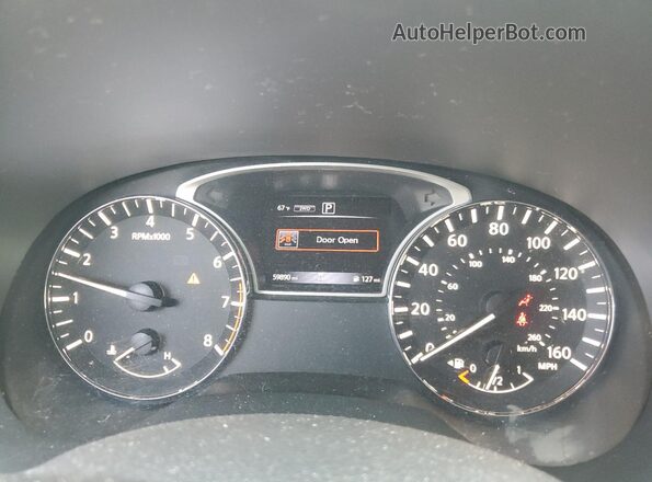 5N1DR2AM8LC599796 2020 NISSAN PATHFINDER Gray ხელსაწყოთა პანელის ხედი