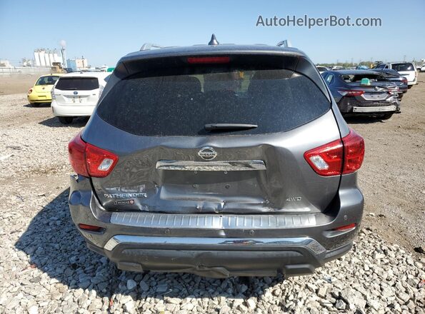 5N1DR2AM8LC599796 2020 NISSAN PATHFINDER Gray უკანა ხედი