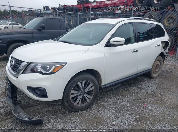 5N1DR2AM8LC622364 2020 NISSAN PATHFINDER White Առջևի ձախ երեք քառորդ տեսարան