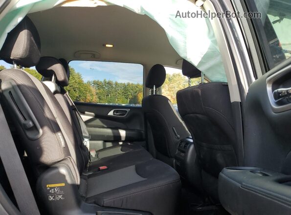 5N1DR2AM9LC581596 2020 NISSAN PATHFINDER Gray Rear interior view