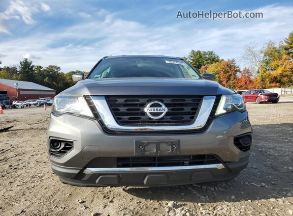 5N1DR2AM9LC581596 2020 NISSAN PATHFINDER Gray Front view