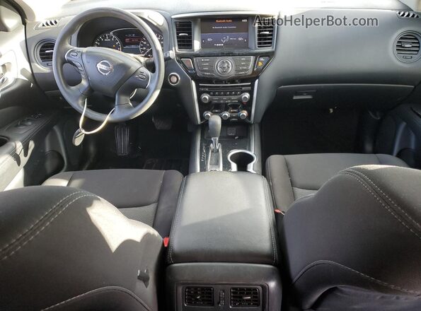 5N1DR2AM9LC581596 2020 NISSAN PATHFINDER Gray Dashboard view