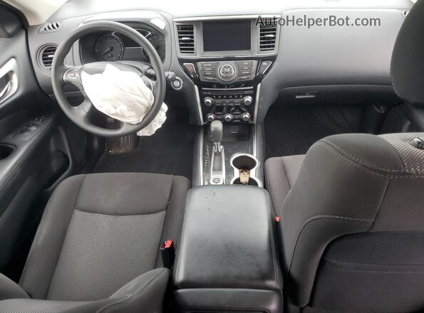 5N1DR2AMXLC649503 2020 NISSAN PATHFINDER Gray Вид панелі приладів