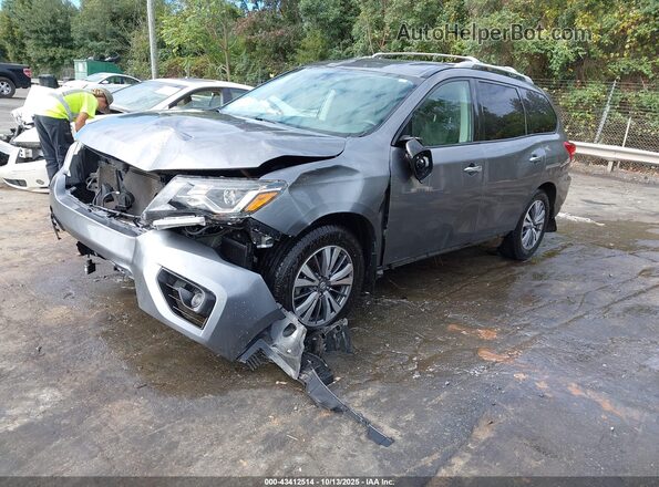 5N1DR2AN0LC621072 2020 NISSAN PATHFINDER Gray Передня ліва чверть