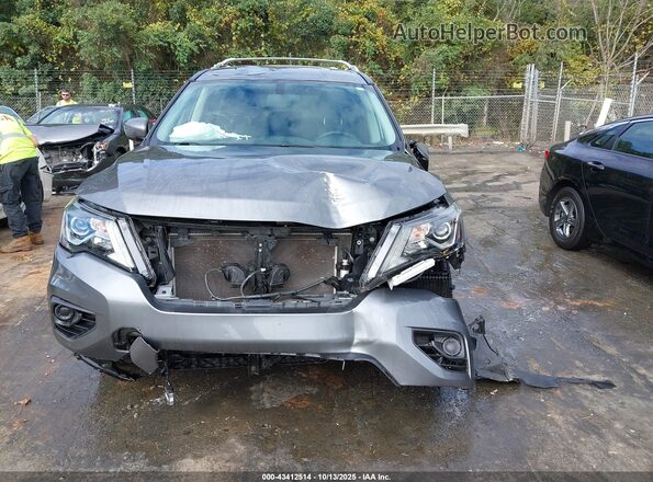 5N1DR2AN0LC621072 2020 NISSAN PATHFINDER Gray Вид щитка приладів