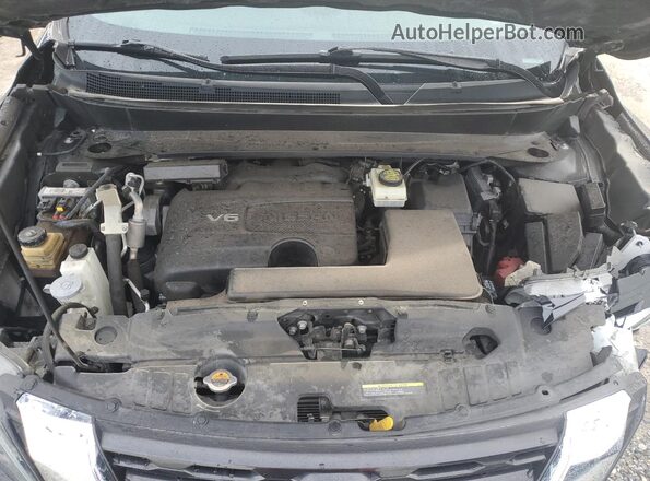 5N1DR2AN4LC593759 2020 NISSAN PATHFINDER Black Widok komory silnika