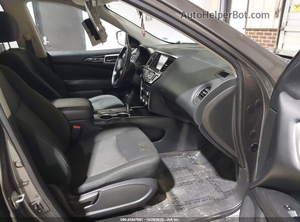 5N1DR2AN5LC607684 2020 NISSAN PATHFINDER Серый Вид салона спереди