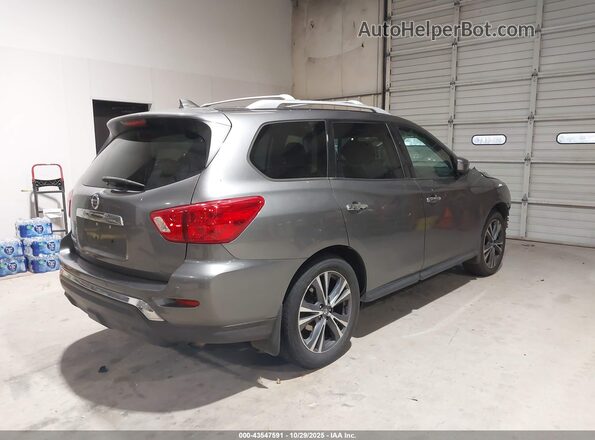 5N1DR2AN5LC607684 2020 NISSAN PATHFINDER Серый Задняя правая четверть