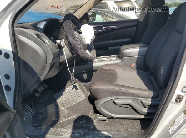 5N1DR2AN7LC595358 2020 NISSAN PATHFINDER Silver Вид салону спереду