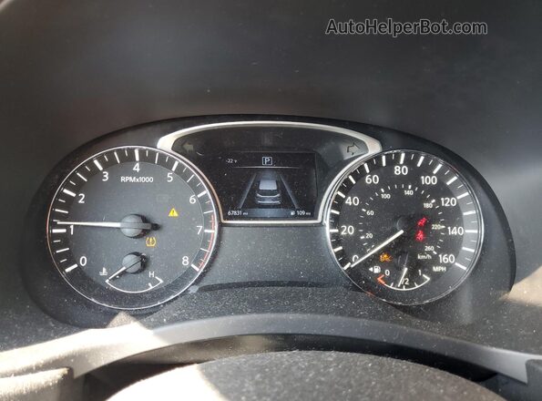 5N1DR2AN7LC595358 2020 NISSAN PATHFINDER Silver Вид щитка приладів