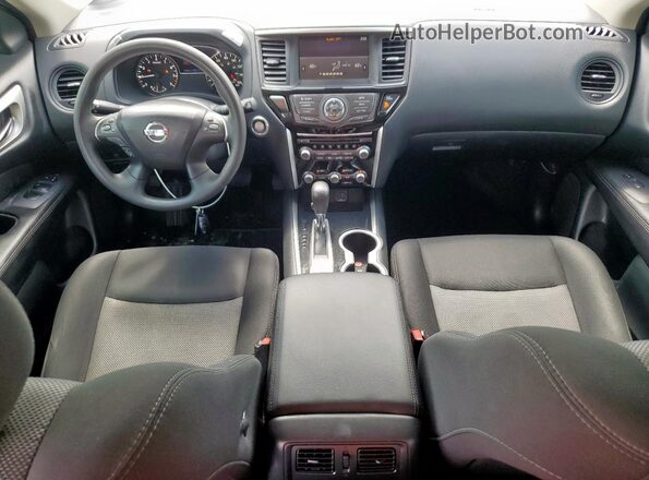 5N1DR2AN9LC631972 2020 NISSAN PATHFINDER Black წინა პანელის ხედი