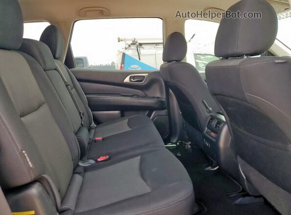 5N1DR2AN9LC631972 2020 NISSAN PATHFINDER Black უკანა სალონის ხედი