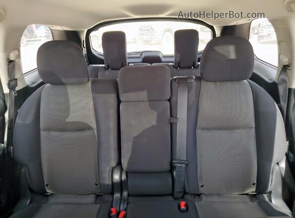 5N1DR2AN9LC631972 2020 NISSAN PATHFINDER Black უკანა სავარძლების ხედი