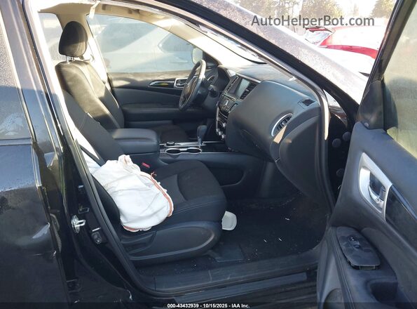 5N1DR2BM1LC624729 2020 NISSAN PATHFINDER Black Front interior view