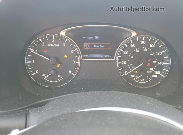 5N1DR2BM2LC578358 2020 NISSAN PATHFINDER Gray Вид щитка приладів