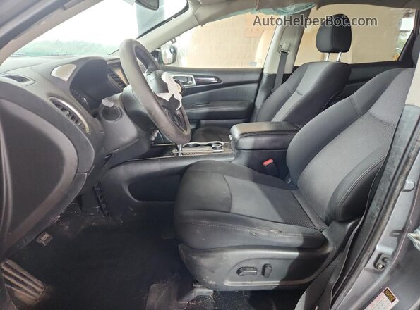 5N1DR2BM3LC604093 2020 NISSAN PATHFINDER Gray წინა სალონის ხედი