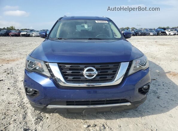 5N1DR2BN7LC628423 2020 NISSAN PATHFINDER Blue Front view