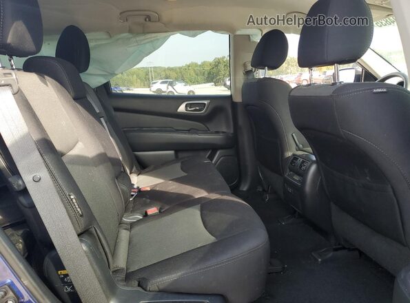 5N1DR2BN7LC628423 2020 NISSAN PATHFINDER Blue Rear interior view