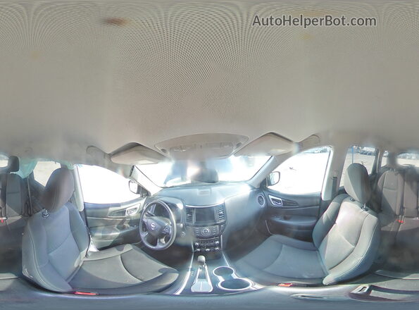 5N1DR2BN7LC628423 2020 NISSAN PATHFINDER Blue 360 interior view