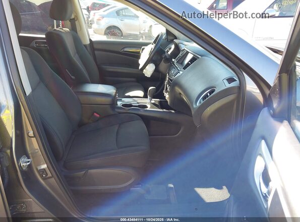 5N1DR2BN8LC591012 2020 NISSAN PATHFINDER Gray წინა სალონის ხედი