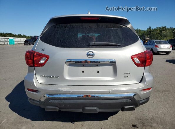 5N1DR2CM1LC580584 2020 NISSAN PATHFINDER Silver Вид ззаду