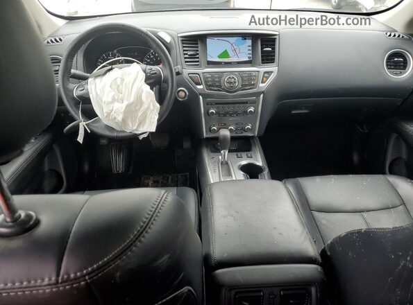 5N1DR2CM1LC587342 2020 NISSAN PATHFINDER White Vista del salpicadero