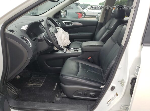 5N1DR2CM1LC587342 2020 NISSAN PATHFINDER White Vista interior delantera