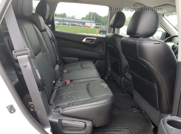 5N1DR2CM1LC587342 2020 NISSAN PATHFINDER White Vista interior trasera