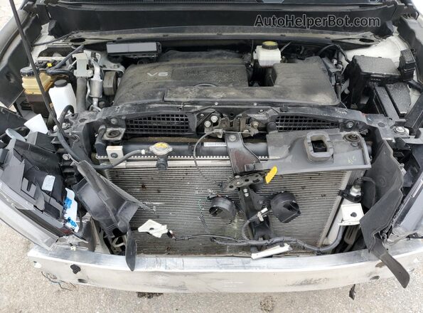 5N1DR2CM1LC587342 2020 NISSAN PATHFINDER White Vista del compartimento del motor