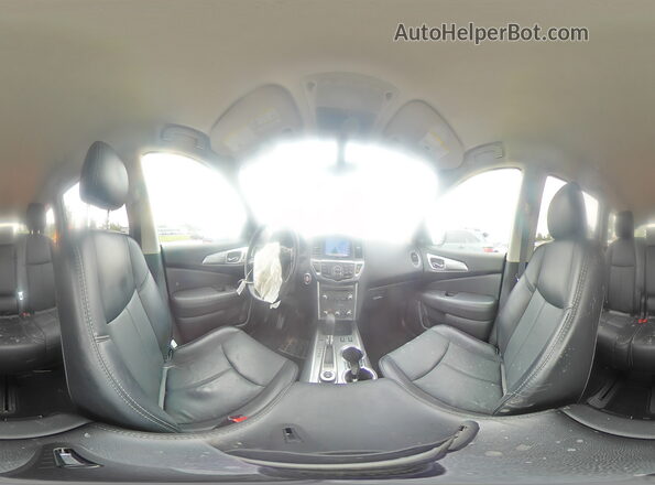 5N1DR2CM1LC587342 2020 NISSAN PATHFINDER White Vista interior de 360 grados
