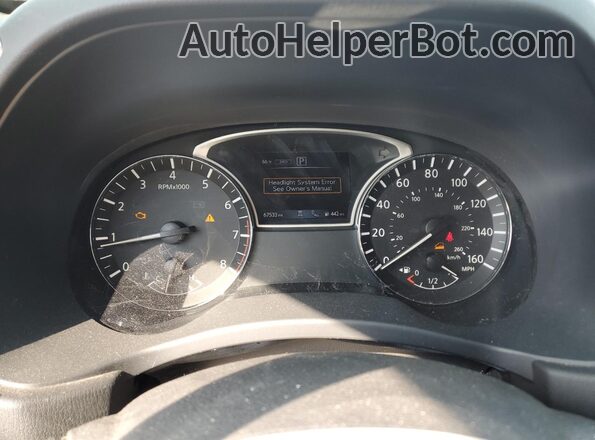 5N1DR2CM4LC644763 2020 NISSAN PATHFINDER Silver Вид щитка приладів