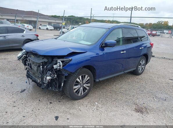 5N1DR2CM5LC606085 2020 NISSAN PATHFINDER Blue Front left
