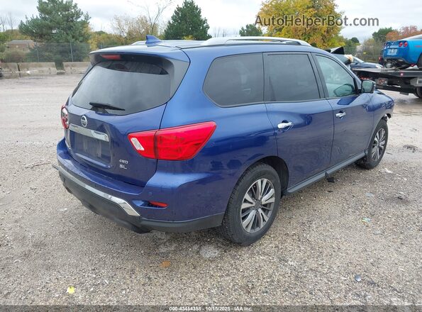 5N1DR2CM5LC606085 2020 NISSAN PATHFINDER Blue Rear right