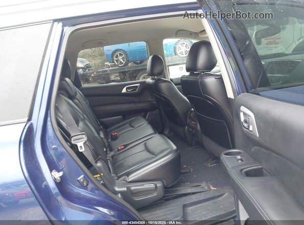 5N1DR2CM5LC606085 2020 NISSAN PATHFINDER Blue VIN sticker view