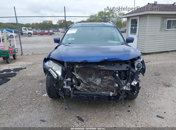 5N1DR2CM5LC606085 2020 NISSAN PATHFINDER Blue Front view