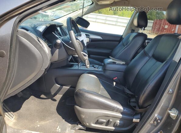 5N1DR2CM7LC615645 2020 NISSAN PATHFINDER Серый Вид салона спереди