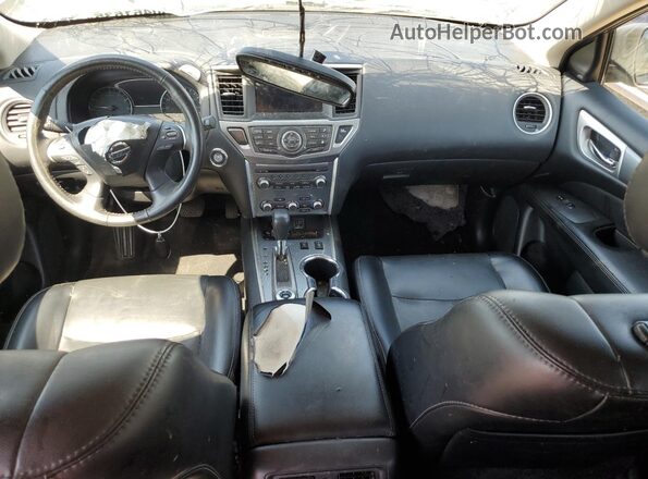 5N1DR2CM7LC615645 2020 NISSAN PATHFINDER Серый Вид панели приборов