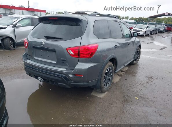 5N1DR2CMXLC619981 2020 NISSAN PATHFINDER Gray Trasero derecho