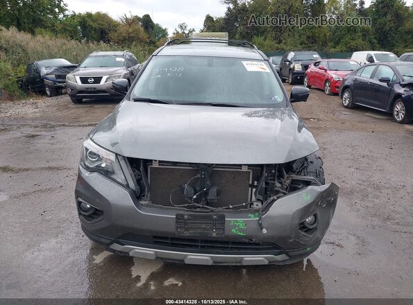 5N1DR2CMXLC619981 2020 NISSAN PATHFINDER Gray Vista interior trasera