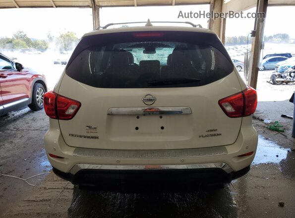 5N1DR2DM0LC649487 2020 NISSAN PATHFINDER White უკანა ხედი