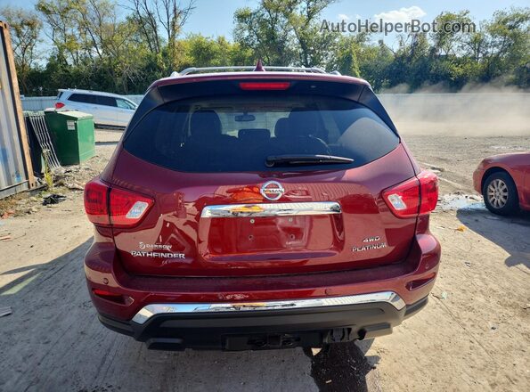 5N1DR2DM4LC576530 2020 NISSAN PATHFINDER Red Vista trasera