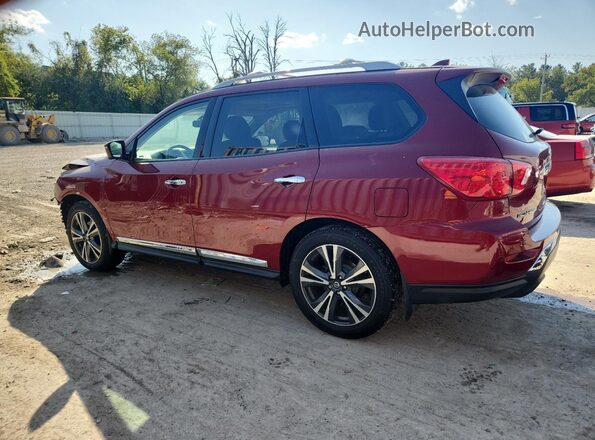 5N1DR2DM4LC576530 2020 NISSAN PATHFINDER Red Trasero izquierdo