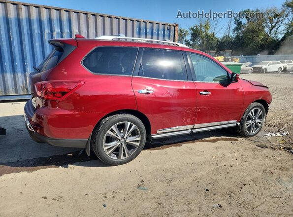 5N1DR2DM4LC576530 2020 NISSAN PATHFINDER Red Trasero derecho