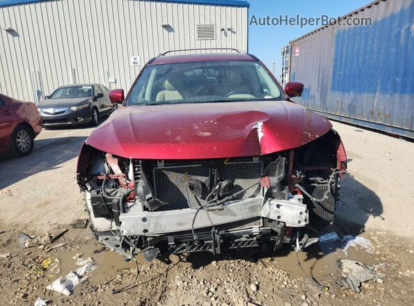 5N1DR2DM4LC576530 2020 NISSAN PATHFINDER Red Vista frontal