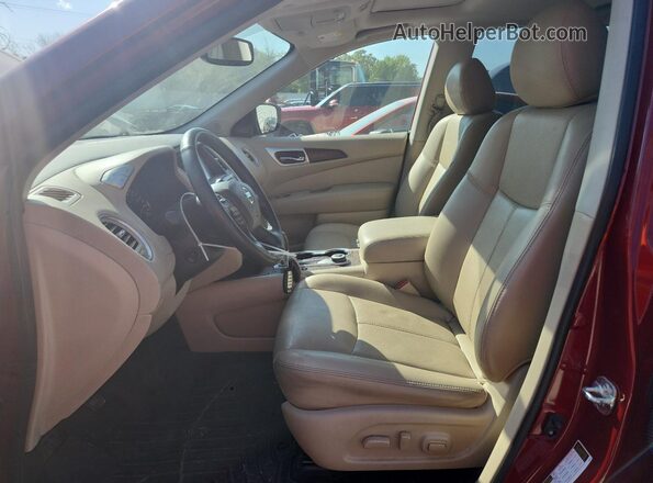 5N1DR2DM4LC576530 2020 NISSAN PATHFINDER Red Vista interior delantera