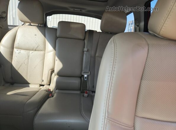 5N1DR2DM4LC576530 2020 NISSAN PATHFINDER Red Vista de los asientos traseros