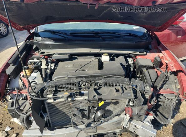 5N1DR2DM4LC576530 2020 NISSAN PATHFINDER Red Vista del compartimento del motor