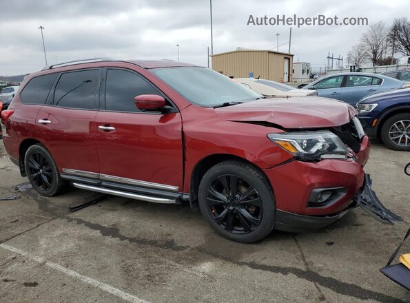 5N1DR2DM4LC585177 2020 NISSAN PATHFINDER Red Przód prawy
