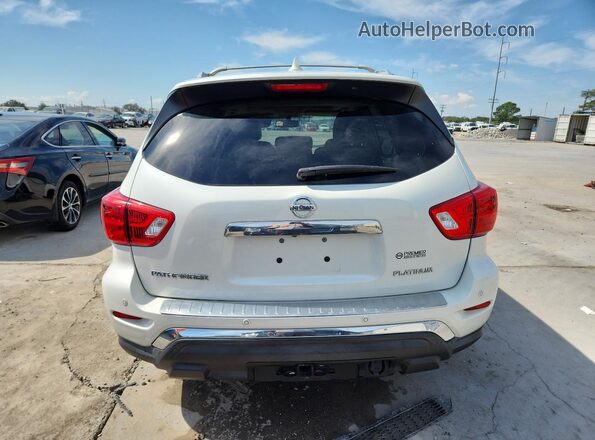5N1DR2DN8LC593081 2020 NISSAN PATHFINDER White უკანა ხედი