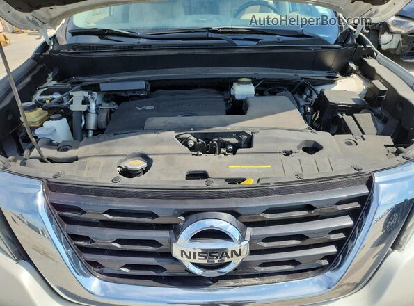 5N1DR2DN8LC593081 2020 NISSAN PATHFINDER White ძრავის განყოფილების ხედი